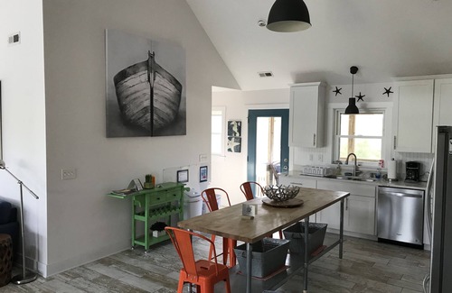 Southern Shores Cottage | Beach Daze: A Quiet Oasis Steps to Beach! Pool and Hot Tub.