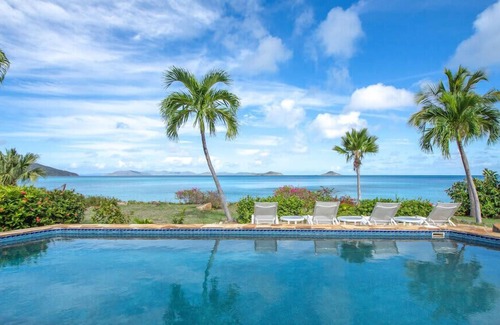 Spanish Town Villa | Beach Dreams in Mahoe Bay by Personal Villas - Walking on White Sand and Majest