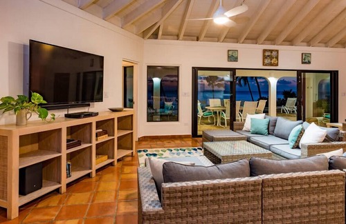 Spanish Town Villa | Beach Dreams in Mahoe Bay by Personal Villas - Walking on White Sand and Majest