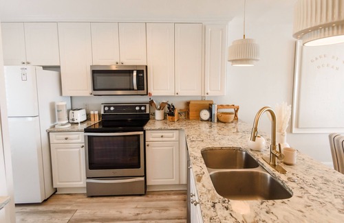 Seagrove Beach House | Beach Front Townhome on the Gulf! Huge Deck, Heated Pool