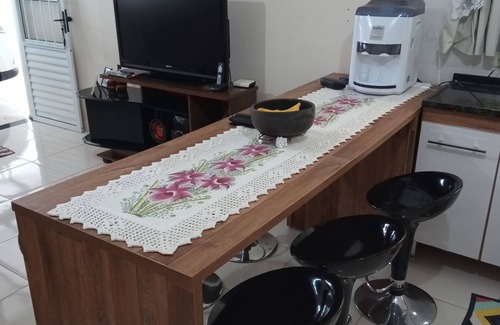 Jardim Santa Tereza House | Beach House - Bertioga Wi-Fi Fiber Home Office