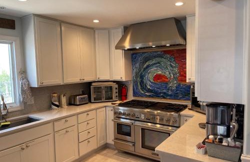 North Beach Haven House | Beach House Retreats 6-just 30 Steps from the Beach with Rooftop Hot Tub and Gourmet Kitchen