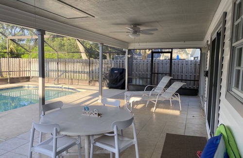Palm Coast House | Beach side home with resort style amenities and private pool!