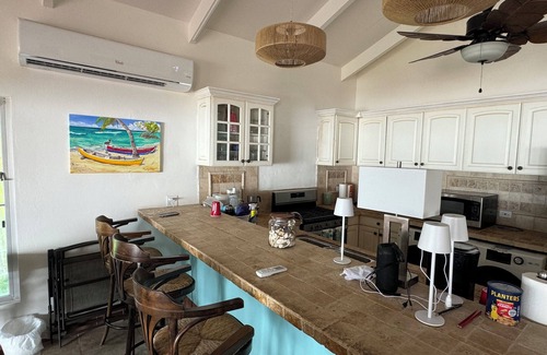 Cotton Valley Shores Villa | Beach Villa: Watch the Sunrise over the Caribbean SeanWalk right onto the Beach