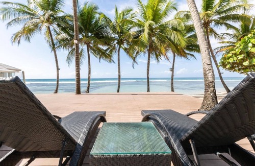 Juan Dolio - El Pueblo Apartment | Beachfront| 4Beds| Jacuzzi| Privacy| Full Kitchen
