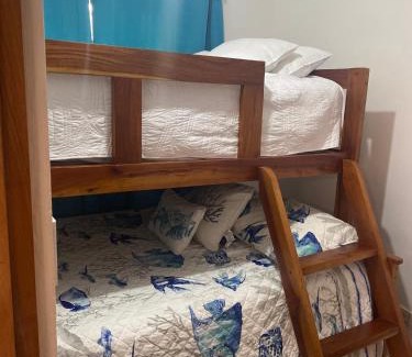 Paraiso Apartment | Beachfront Apartment, Quiet 4 Beds, 1 Bath, AC, Wi-Fi, Hot Water, in Paraiso near Los Patos