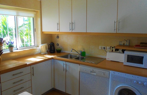 Meia Praia Apartment | Beachfront Apartment with Private Pool, BBQ, and Sea views