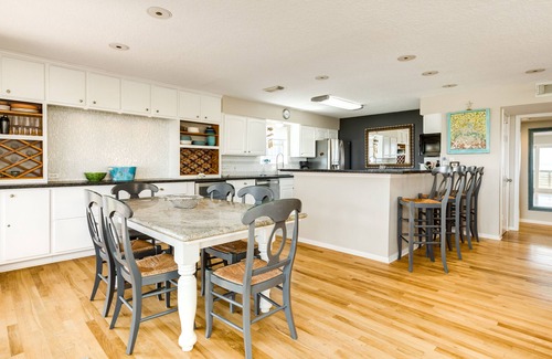 Pointe San Luis House | Beachfront Beauty w/2 Decks, No Bunk Beds, Open Plan & 220V NEMA 14-50 Charger