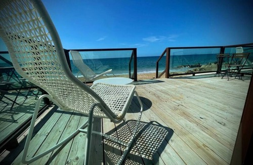 Stella Apartment | Beachfront Family Suite with Balcony