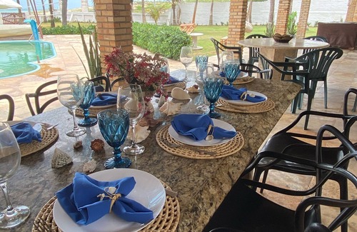 Flecheiras House | Beachfront house in Condado da Praia - 7 to 10 air-conditioned suites