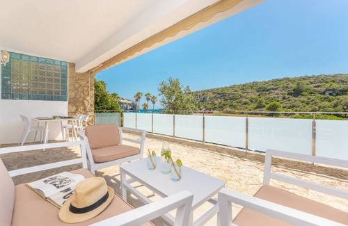 Cala en Porter Apartment | ❤ BEACHFRONT & JACUZZI ❤ Casa 4Brothers