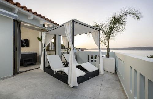 Kalyves Apartment | Beachfront luxury suite