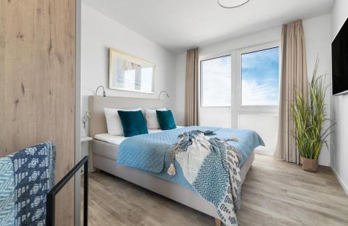 Olpenitz Apartment | BeachViewThree- 3 OG, barrierearm, Meerblick, Balkon, Kamin, Sauna