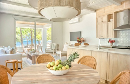 Antoneys Cay House | Beachy and Sophisticated 3-Bed, 3.5-Bath Beachfront Townhome at Watercolors F5