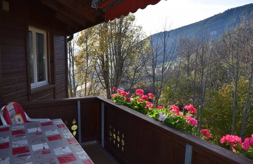Central Interlaken Apartment | Beatenberg, large, quiet 1 room apartment Wi-Fi/WLAN, balcony, view