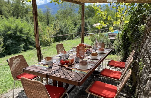 San Romano in Garfagnana Villa | Beautifully converted watermill with private pool and own waterfall!