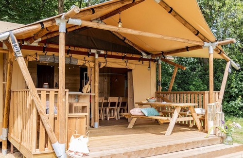 Winterswijk - Brinkheurne House | Beautiful glamping tent with bathroom