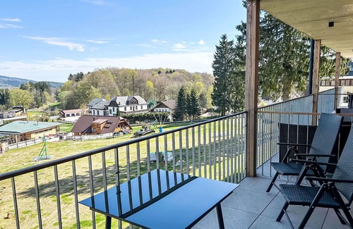 Janske Lazne Apartment | Beautiful apartment for 4 people with WIFI, TV, balcony, panoramic view and parking