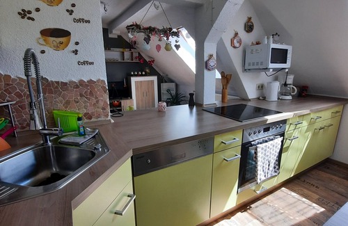 Lutherstadt Wittenberg Apartment | beautiful top floor apartment with view of the Elbe meadows