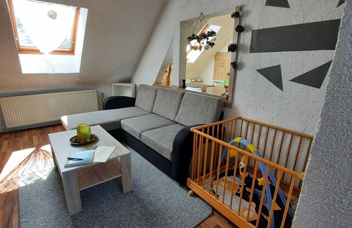 Lutherstadt Wittenberg Apartment | beautiful top floor apartment with view of the Elbe meadows