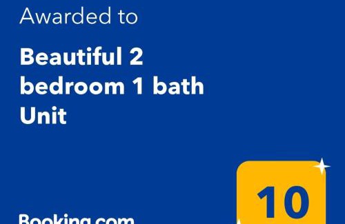 Alexandria West House | Beautiful 2 bedroom 1 bath Unit