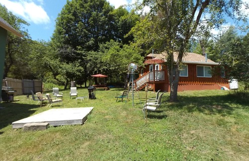 Liberty Cabin | Beautiful 2 bedroom renovated cabin. Located on a relatively quiet 15 acre farm.