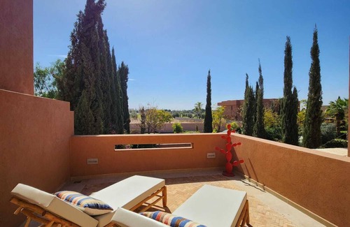 Douar Sidi Youssef Ben Ali Villa | Beautiful 4 bedroom villa with swimming pool, Residence Al Maaden-Marrakech