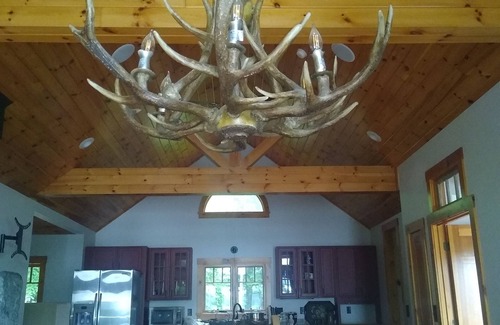Rindge Ski Chalet | Beautiful Adirondack Cabin with Sauna on Lake Monomonac