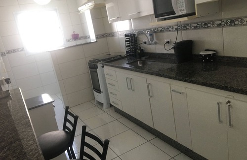 Aviacao Apartment | BEAUTIFUL AP WITH BARBECUE /BALCONY /POOL AND WIFI IN PRAIA GRANDE
