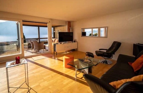 Weggis Apartment | Beautiful apartment directly on the lake /Lake Lucerne /Lake Lucerne