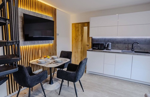 Trebon Apartment | Beautiful apartment for 5 guests with WIFI, TV, terrace, panoramic view and parking