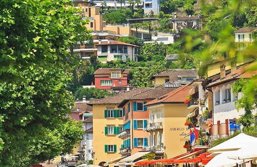 Ascona Apartment | Beautiful apartment for 4 people with WIFI, TV, balcony, pets allowed and parking