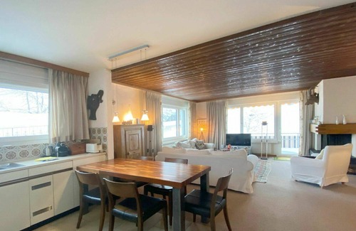 Parpan Apartment | Beautiful apartment for 5 guests with WIFI, TV and balcony