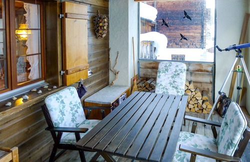 Tujetsch Apartment | Beautiful apartment for 6 guests with WIFI, TV, patio, panoramic view and parking