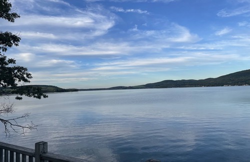 Richfield Springs House | Beautiful Big Lake Front House W/gorgeous lake views