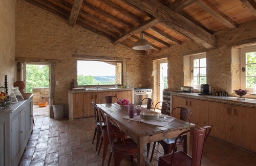 Sigalens House | Beautiful charming renovated old house with beautiful viewpoint and pool