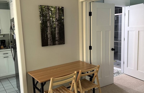 Maple City Condo | Beautiful & cozy condo with private wooded view deck @ The Homestead Resort