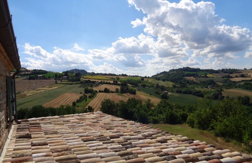 Monte Rinaldo Villa | BEAUTIFUL HOLIDAY HOUSE (6-8 people) in the rolling countryside of Le Marche