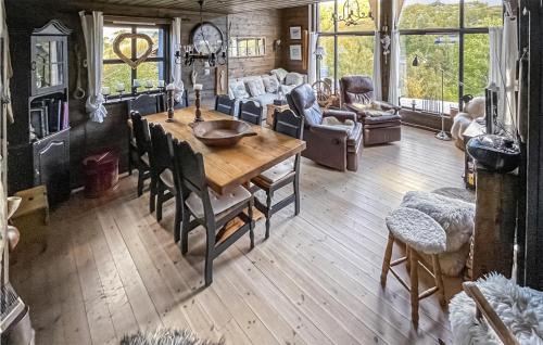 Ljosland House | Beautiful Home In Åseral With Sauna
