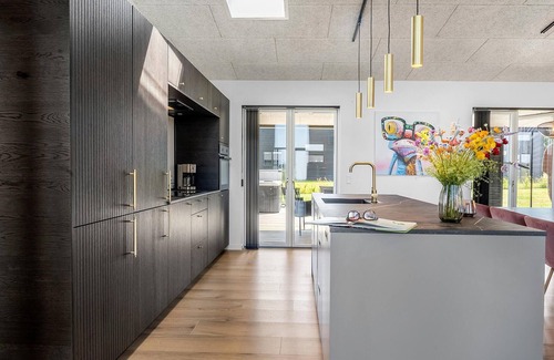 Borkop House | Beautiful home in Børkop with sauna
