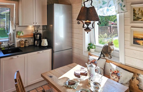 Debnica Kaszubska House | Beautiful home in Podwilczyn with sauna