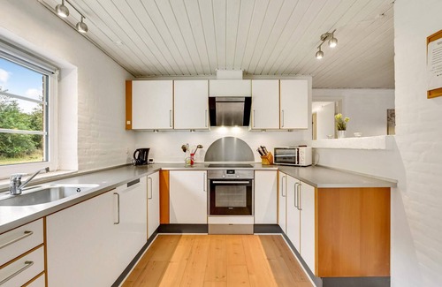 Øby House | Beautiful home in Ulfborg with sauna