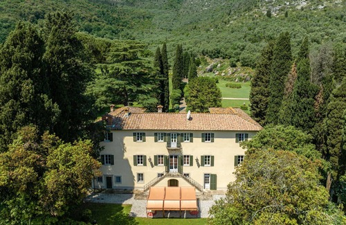 San Lorenzo a Vaccoli Villa | Beautiful private villa with private pool, A/C, WIFI, TV, patio and panoramic view, close to Lucca