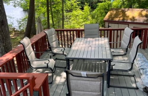 Acton House | Beautiful lake house on Upper Mousam Lake, in Shapleigh, ME by Hubbard's Cove.