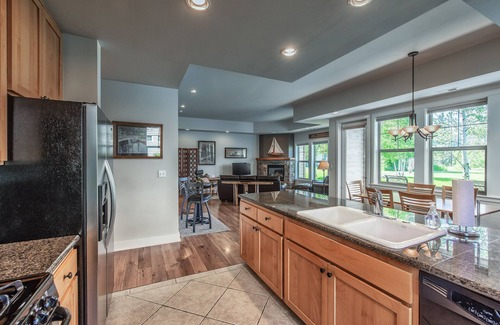 Dover Bay Condo | Beautiful natural setting in a new waterfront resort near Sandpoint