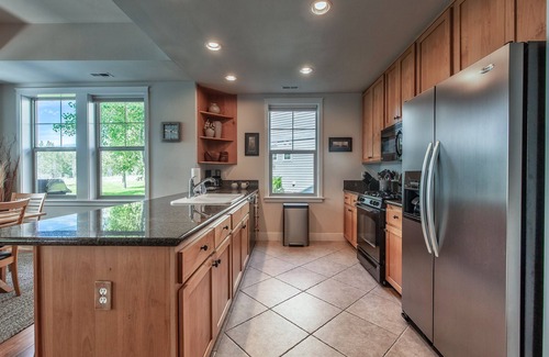Dover Bay Condo | Beautiful natural setting in a new waterfront resort near Sandpoint