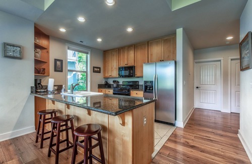 Dover Bay Condo | Beautiful natural setting in a new waterfront resort near Sandpoint