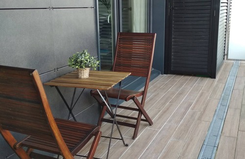 San Sebastian House | beautiful new penthouse with pool, terrace and garage