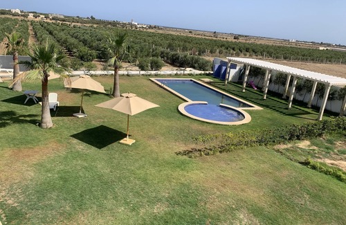 Bouficha Apartment | Beautiful new furnished S + 2 apartment with pool view