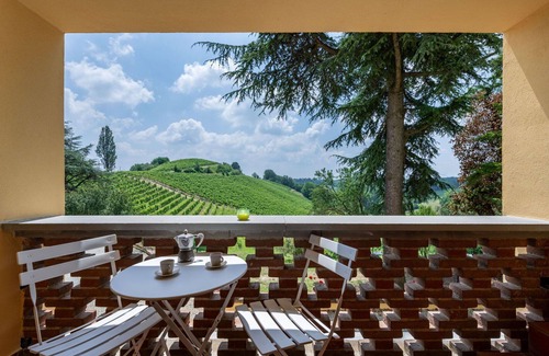 Castel Rocchero House | Beautiful private villa for 6 guests with WIFI, TV and patio